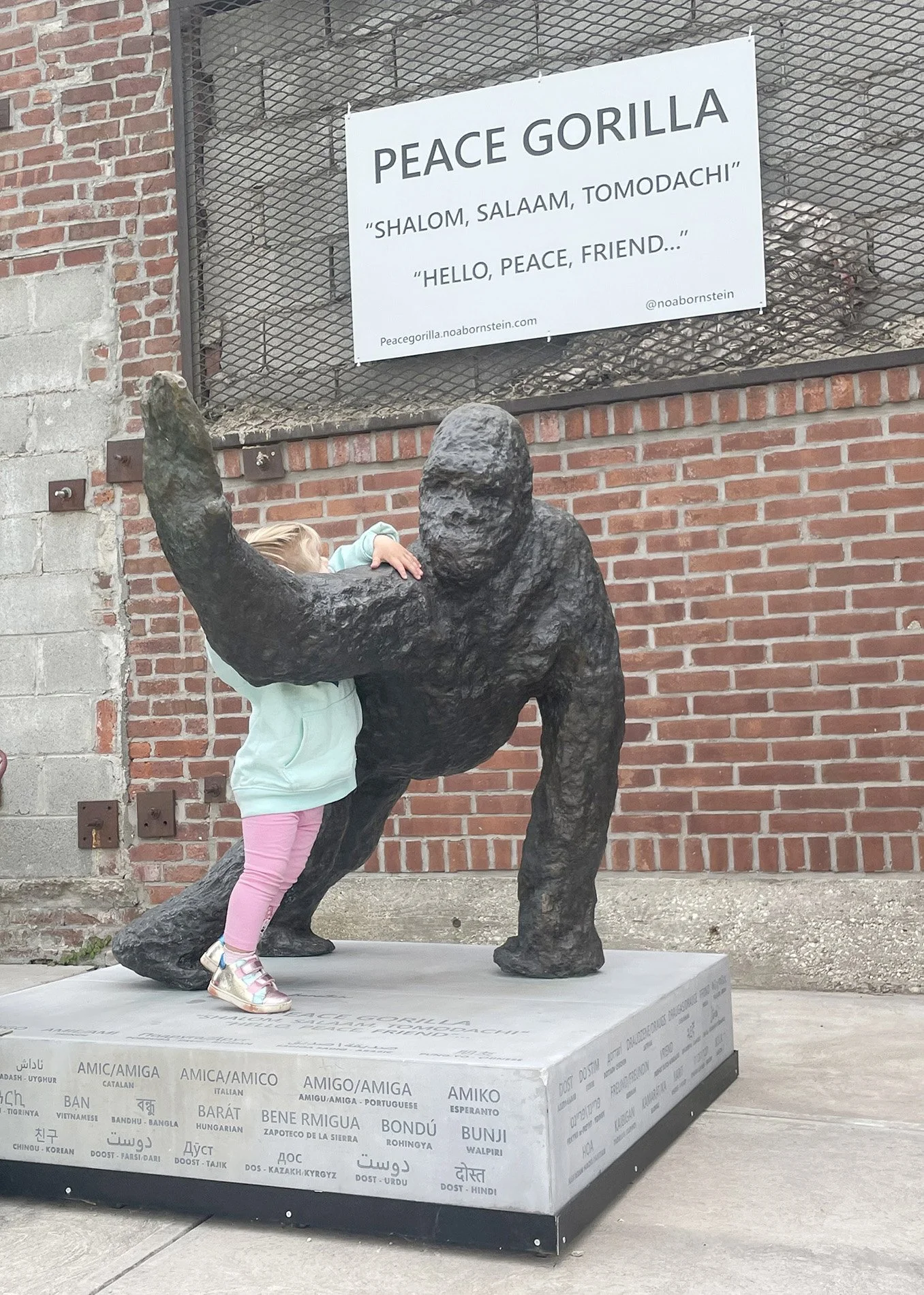 Peace Gorilla — Kingsland Wildflowers